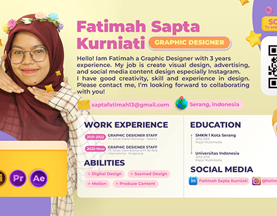 Fatimah's CV and Portofolio