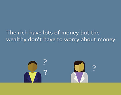 The Rich vs The Wealthy | Motion Graphic