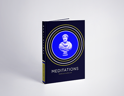 Book Cover Design - Meditations by Marcus Aurelius