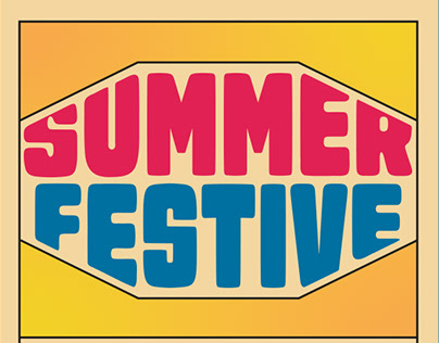 Summer Festive / Posterdesign