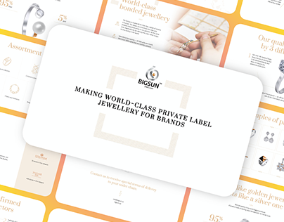 PowerPoint Presentation design for Jewelry Company