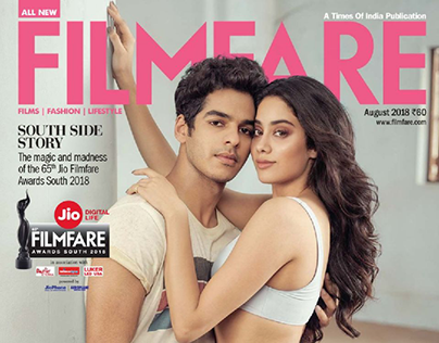 Filmfare Magzine Janhvi Kapoor & Ishaan khattar