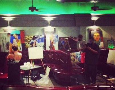live painting event 
