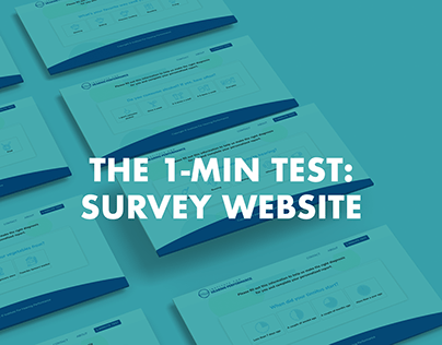 The 1-Min Test: Survey Website Design
