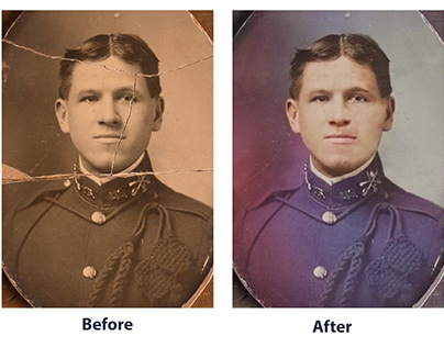 Photo Restoration, Retouch and Colorization