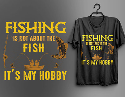 Custom Fishing T-Shirt Design