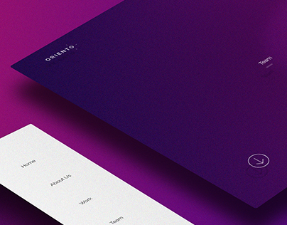 ORIENTO- Website design Concept