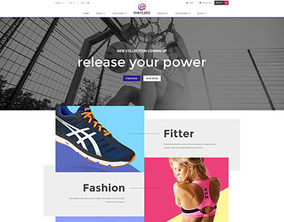 Emercato Sport - Sectioned Shopify Theme