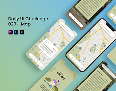 Map (DailyUI Challenge 029)