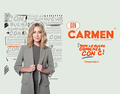 Campaña de lanzamiento Con Carmen Temporada 3