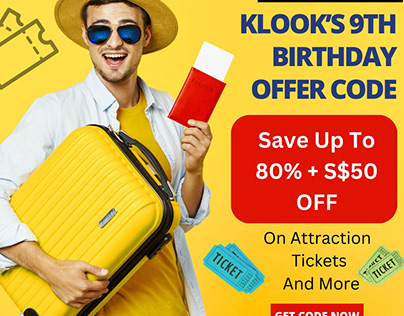 Klook Promo Code - Klook's 9th Birthday