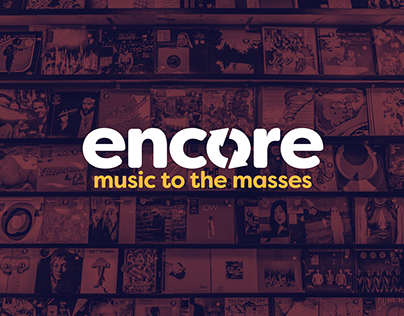 Encore - Music Distribution Branding Exercise