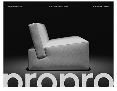 Propro: Furniture Website | E-commerce