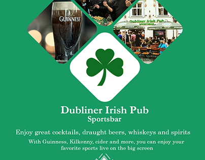 Dubliner Irish Pub Ad