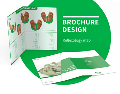 Brochure Design Reflexology map