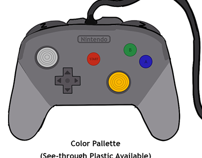 2-Pronged N64 Controller Concept