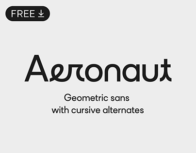 Aeronaut — Free Font