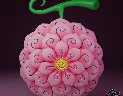 How to draw Hana Hana no mi Flower Flower Fruit Devil Fruits One Piece 