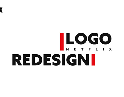 Netflix logo Redesign