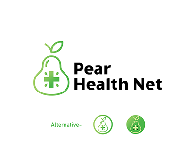 Pear Health Net Modern Health Care Logo