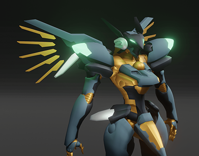 3d model of Jehuty - Zone of the enders