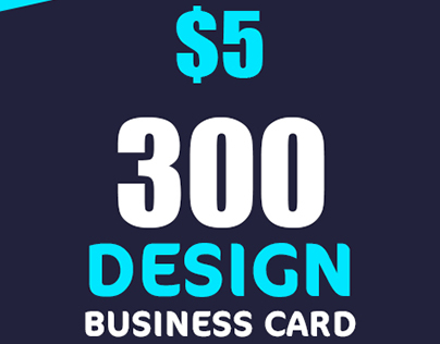300 business card