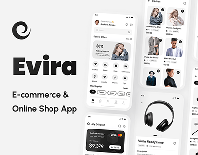 E-commerce / Online Shop App Design
