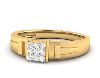 22-Carat Gold Ring For Men | PC Jeweller