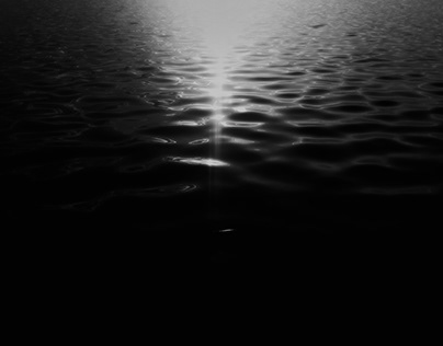 In the ripples of black