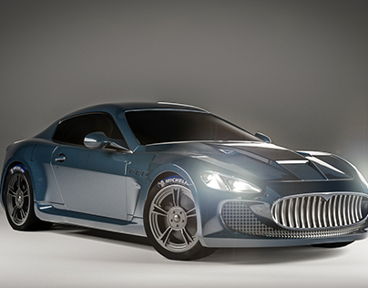 3D- Maserati - Studio