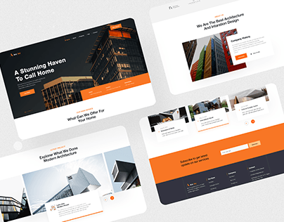 Arc Inc | Architecture Agency Landing page.