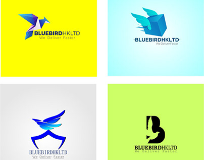 Project thumbnail - Blue Bird logo creation