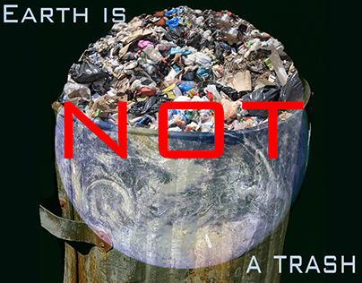 The Earth is not a trash can!