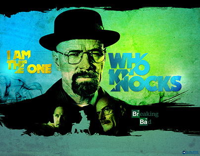 AMC - I Am The One Who Knocks "Breaking Bad" (Print)