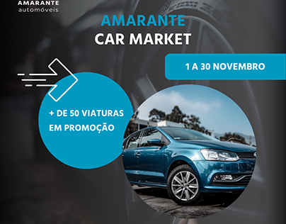 Amarante Car Market - Projeto Fictício