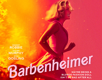 Barbenheimer Poster