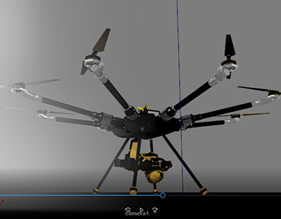 3D animation - Black Beetle. (Maya Autodesk)