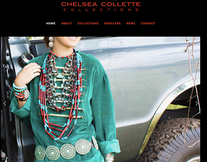 Chelsea Collette Collections | Website + Branding