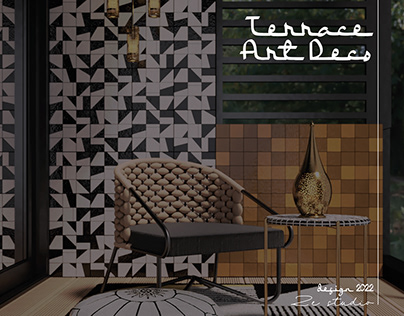Residential Terrace 1 : Art deco+Moroccan Design