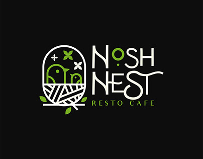 Nosh Nest Café Brand Identity