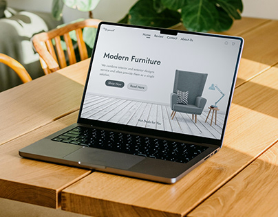 Maynooth Furniture Website UI Design