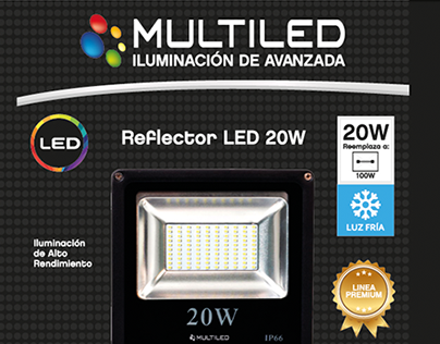 packaging Multiled - Iluminación LED