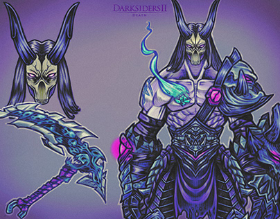 DARKSIDERS DEATH ABYSSAL ARMOR