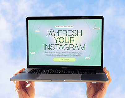 Refresh Your Instagram - Email Marketing Campaign