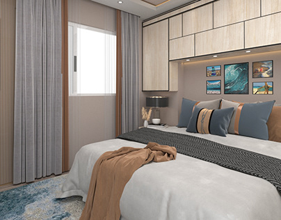 sea style bedroom