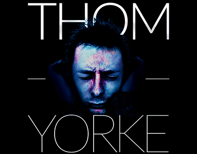 One Page site for Thom Yorke