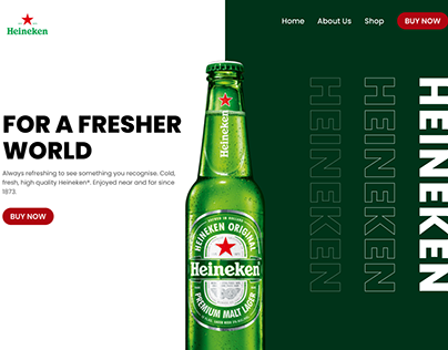 Landing Page - Heineken