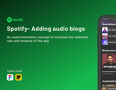 Spotify- Adding audio blogs
