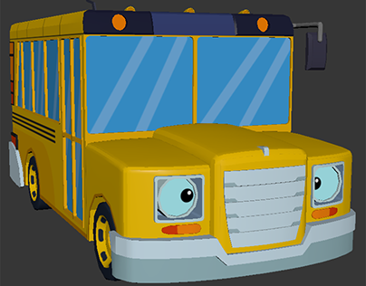Magic School Bus (Fanmade 3D model)