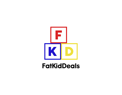 FatKidDeals Logo Concept